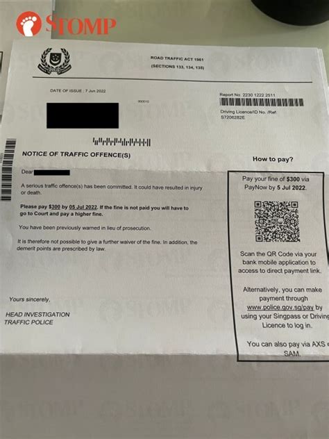 lta fine|traffic police fines singapore.